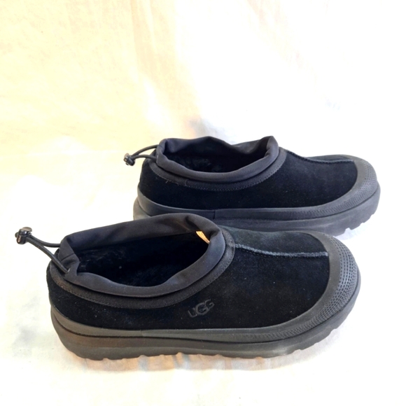 Ugg Men's Size 10 Black Tasman Waterproof Hybrid Slip-On Shoe New - Picture 2 of 6